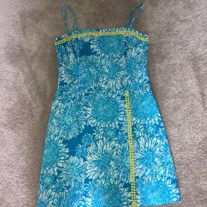 Blue lily Pulitzer dress.